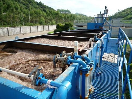 屠宰污水處理現場